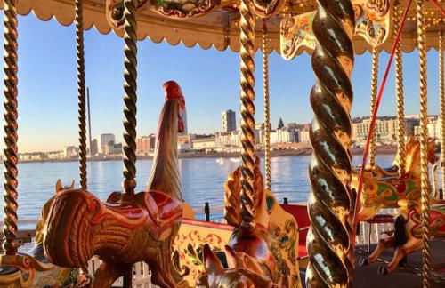 Flat1Hove- renovated, 2BR, patio, beach, free onsite parking - Foto 24