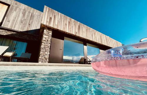 Élégant chalet contemporain - sauna - piscine -10p - Foto 60