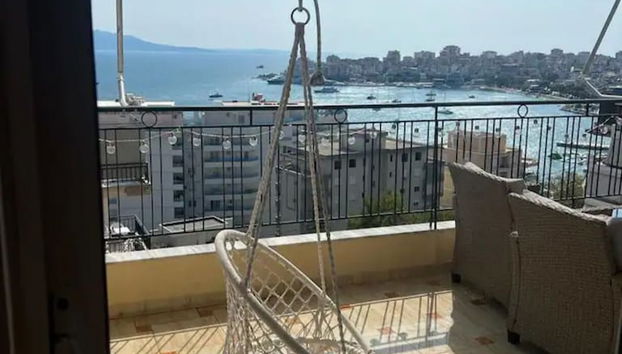 Yellow Apartment Saranda - Foto 4, Balcón