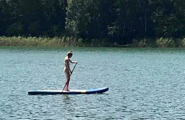 Kamińsko, Puszcza Zielonka, dom nad jeziorem - Foto 22