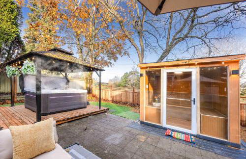 Serene Japanese Retreat w Sauna & Hot Tub Escape - Foto 8