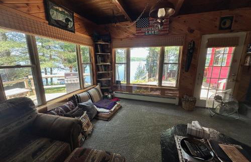Well-appointed Adirondack cabin directly on 9-mile lake - Foto 41