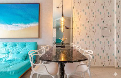 Flat Boulevard Riviera São Lourenço a 150m praia, Enxoval e Estrutura Completa - Foto 7