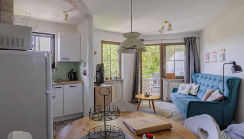 Fewo Herzgrün direkt an Wanderwegen mit traumhafter Aussicht Sauna E-Ladestation - Foto 4