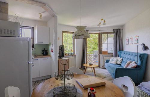 Fewo Herzgrün direkt an Wanderwegen mit traumhafter Aussicht Sauna E-Ladestation - Foto 4