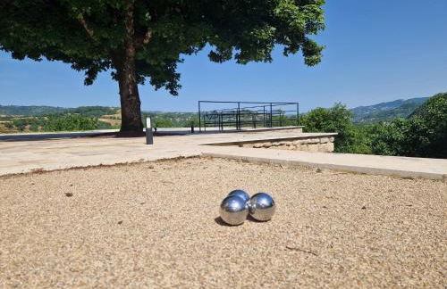 Villa les Hauts du Lot, Piscine, nature, calme - Photo 4