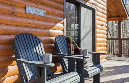 Cozy Cabin Game Room Fire Pit Grill Spa - Foto 43