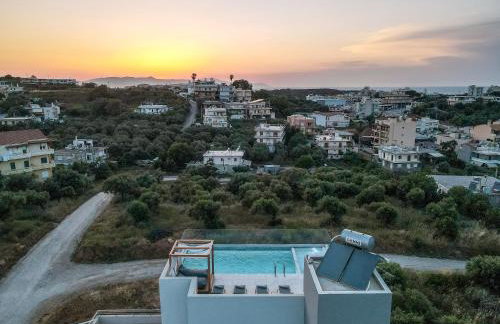 Soleado Villa Chania rooftop heated pool - Foto 19