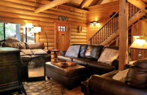 Eagles Nest - Natural Log Cabin with Guest House - Foto 16