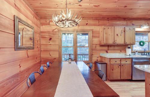 Secluded Cherry Log Cabin with Hot Tub and Swings! - Photo 8