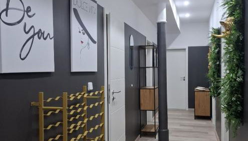 StayINN Lindenau - moderne Stye Apartments, Einzelbetten, TV Wifi, Doppelbett - Foto 2