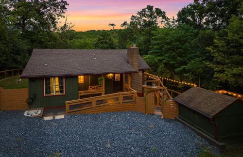 Fox&Hound Cabin: Cold Plunge, Sauna, Hot Tub, Dogs - Foto 26