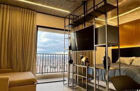 Lindo flat em prédio luxuoso - Excelente localização - Foto 1