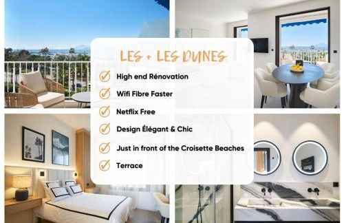 Les DUNES 3 BEDS CROISETTE BEACHES Sea VIEW - Foto 8