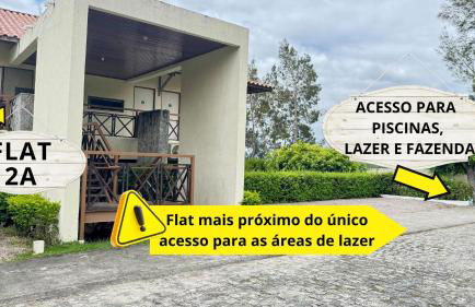 Flat Hotel Fazenda Monte Castelo Gravatá Bezerros - Foto 16