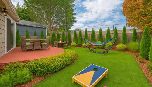 Entire house with Four Bedrooms, Hot Tub, BBQ, Private Backyard, FREE WiFi and Parking, near Seattle, EV - Foto 4, Garden