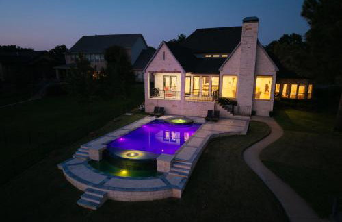 Cedar Creek Lake Villa Pool Hot Tub Dock Fishing Golf Dallas Sleeps 20 - Foto 10