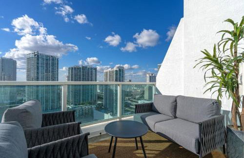 Luxury 2BD Corner Loft with Stunning Miami River View - Foto 11