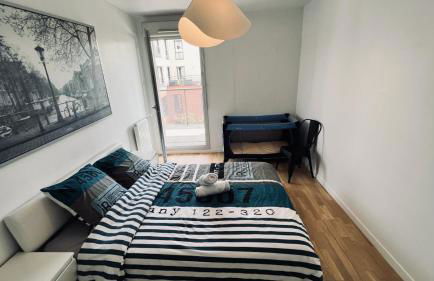 Terrace Apartment with Free Parking, Metro Malakoff, Near Paris - Foto 20