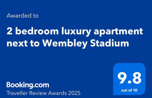 London Wembley Luxury Stay 2BR Apartment next to stadium with Free Parking - Foto 3