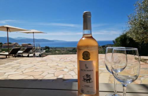 Modern villa 5 double bedrooms, new AC, private pool and stunning view 800 m from beach - Foto 7