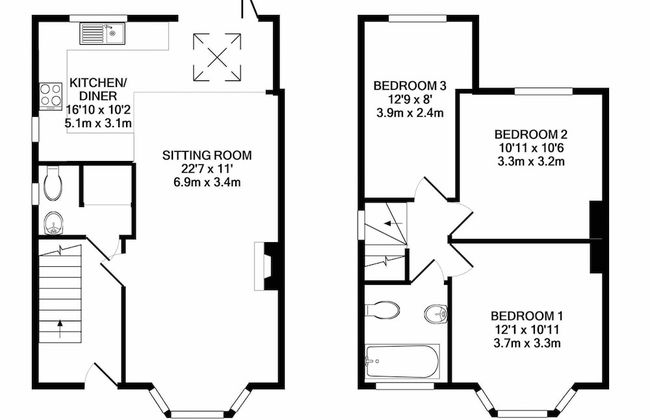 Charming 3 BR House - Garden Parking Near CS Lewis Park - Foto 34