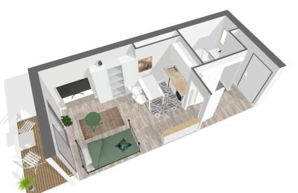 La Casita - Studio Confort avec Terrasse et Parking privé- La Grande Motte, Montpellier - Foto 12