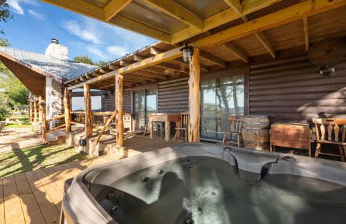 Guadalupe Bluff Log Cabin - Foto 13