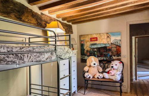 Manoir XV et Grange avec Piscine chauffée privée - Foto 21