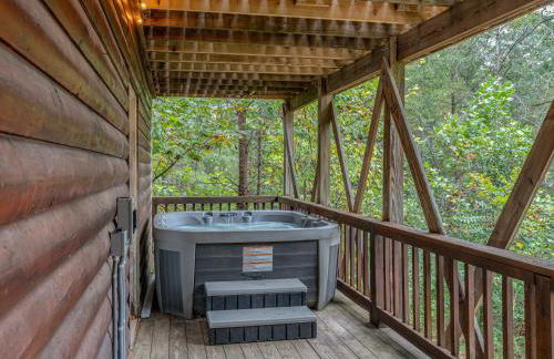 1 bedroom with a loft and hot tub cabin 45 minutes to Asheville - Foto 34