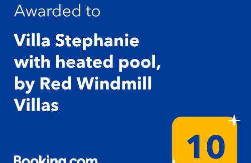 Villa Stephanie with heated pool, by Red Windmill Villas - Foto 9