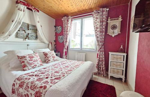 Maison confortable avec véranda et jardin, 4 pers, animaux sur demande - FR-1-476-88 - Foto 9