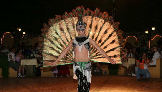 Spectacle nocturne à Marmaris