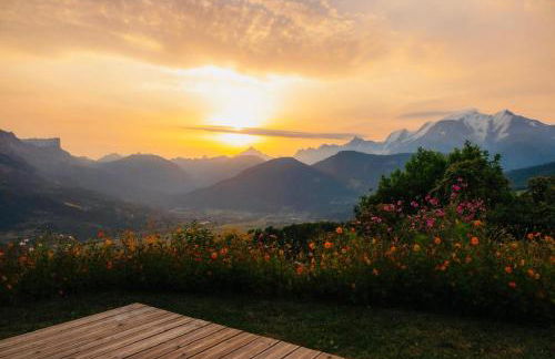 Chalet récent vue panoramique sur le MONT-BLANC - Photo 7