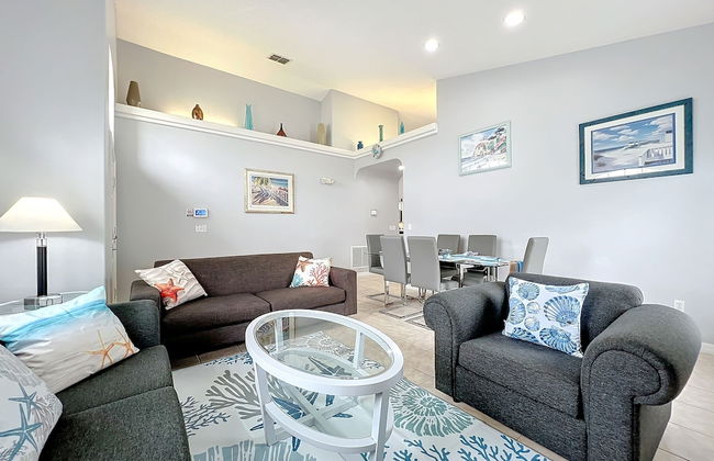 Beach Theme Vacation Pool Spa Home Mins to Disney - Foto 10