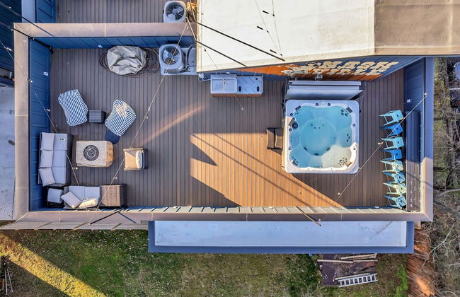 Hot Tub Game Room Rooftop Downtown Nashville - Foto 44