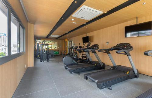 Studio com piscina e academia perto do metrô - Foto 25