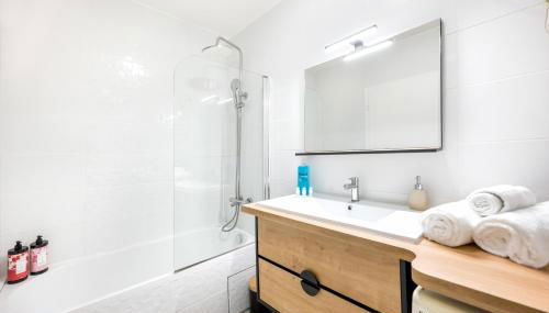 BnGo l Le Spacieux Cocon PartDieu l parking, 4p - Foto 5, towels