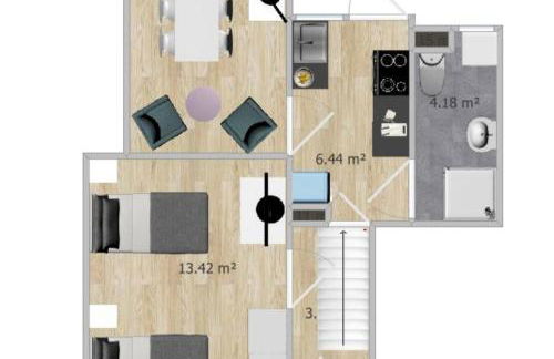 Meldorf Innenstadtwohnung für Monteure und Berufsreisende - Foto 16