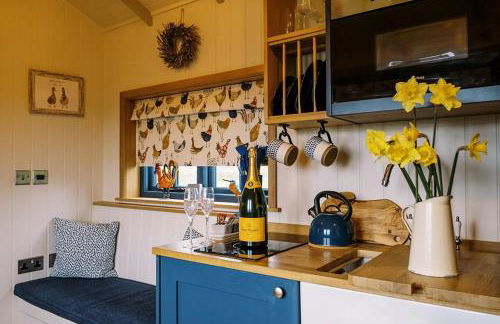 Shepherd's Hut- Hot Tub- Wellness Spa- Wood Burner - Foto 20