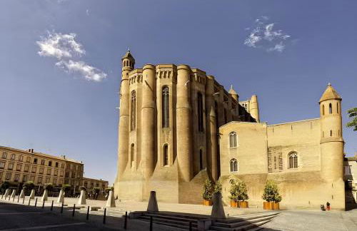 Appt climatisé, 4 à 6 couchages Tarn, Albi, Gaillac, Cordes, Wifi gratuit, boîte à clés, proche commodités et gare routière - Foto 19