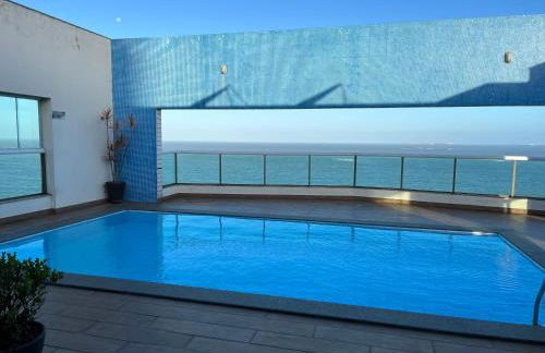 Ocean Flat com vista pro mar 604 - Foto 28