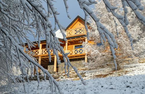 AleBale Przesieka luksusowy dom z bali z widokiem na Karkonosze - Foto 34