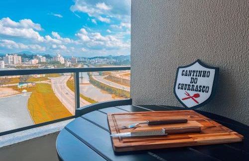 Apto com 1 quarto e sacada com churrasqueira - Foto 14