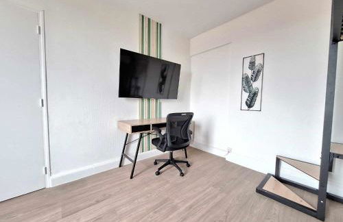 Elodie - Cosy 5 pers' - Gare - Wifi - 3 lits - Foto 12