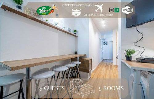 LEscale dAstérix - 9 guests near Paris - Foto 1