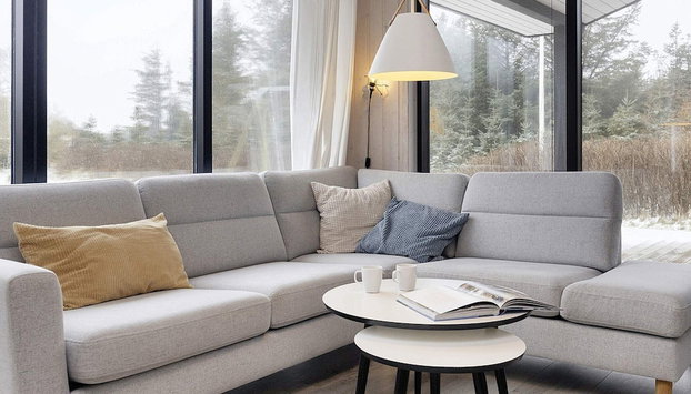 6 Person Holiday Home in Lokken - Foto 5, Zona de estar