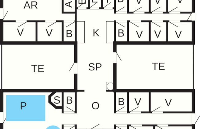 24 Person Holiday Home in Oster Assels - Foto 2