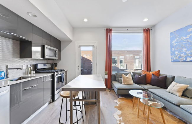 Prime East Downtown Studio w gym Washer Dryer - Foto 8