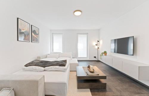 TOP Apartments - Stilvolle Wohnung mit Loggia im Stadtzentrum - Kingsize Bett - Smart TV - Netflix - 60qm - 24h Check-In - Foto 14